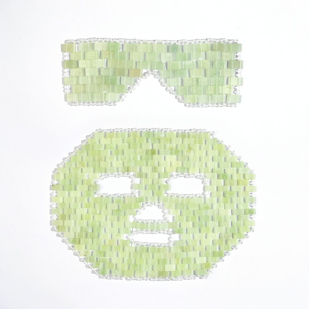 Handgewebte Xiu-Jade-Augenmask – Luxury Skincare Tools Bewertung und Preis